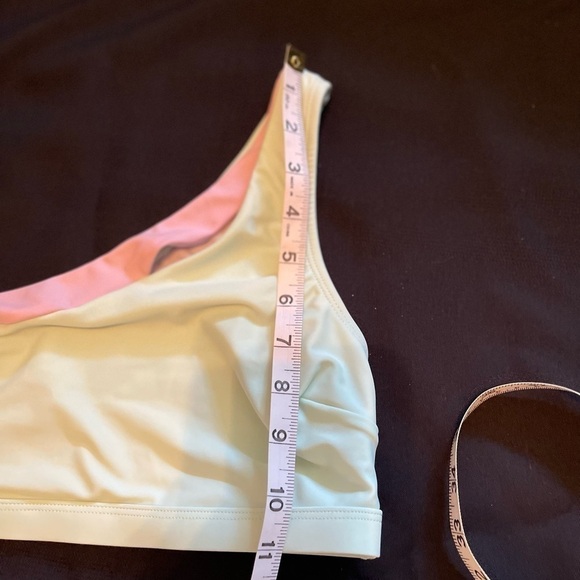 Cupshe two piece one shoulder bikini. - Picture 5 of 7